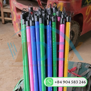 Mejor venta 2025 personalizado mopa palo escoba mango de madera con cabeza de escoba de PVC para el hogar - Product Image 6