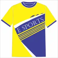 2022 ultimo stile all over stampato personalizzato sublimazione esports gaming jersey E-Sports Wear