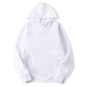 Sweat-shirt à capuche unisexe en coton mélangé solide Basics Pull-Over Fleece Fashion Sweatshirt pour hommes Vente en gros Saison d'hiver - Product Image 1