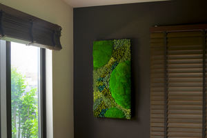 Style japonais grand carré mur Art herbe Restaurant intérieur décoration de la maison pour le salon et la chambre - Product Image 5