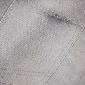 Shorts en jean sportifs personnalisables à taille mi-haute avec fermeture éclair, séchage rapide, couleur unie, impression de logo personnalisé, fabriqués au Pakistan - Product Image 4
