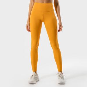 Dernières femmes taille haute Compression Leggings tissu tricoté Fitness Yoga porter dur travail jambières d'exercices - Product Image 6