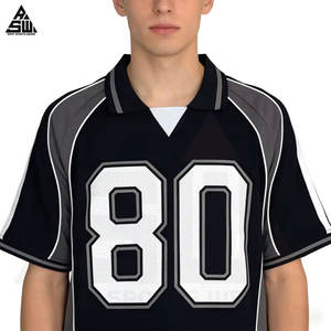 Nouveau maillot de football respirant et léger de haute qualité, imprimé au laser, avec logo personnalisé, short en polyester, ensemble de football pour - Product Image 3