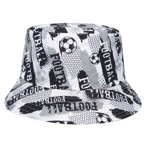 Sombrero de cubo de verano de doble cara, gorra de Panamá estampada en estilo Hip Hop para hombres y mujeres, ropa de moda de pesca con protección solar - Product Image 1