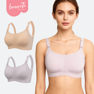 Dernier modèle de soutien-gorge d'allaitement sans couture pour femmes, tissu d'allaitement sans fil et extensible, le plus vendu - Product Image 1