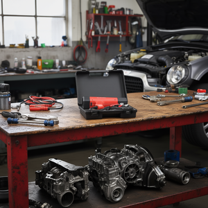 Kit de test de minuterie numérique Facom avec capteurs optiques - Product Image 3