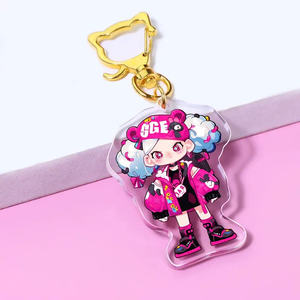 Porte-clés Mica Anime mignon pour décoration de sac d'école - Product Image 6