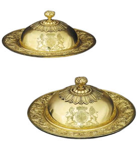 Cuencos de Metal de latón con fecha, fabricante y distribuidor, tazones de servicio con fecha de diseño recién llegado a precio bajo - Product Image 6