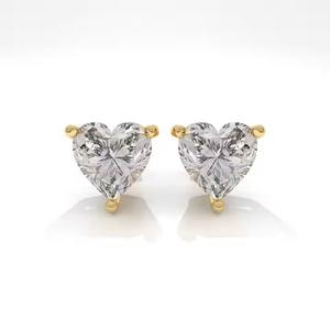 Luxury Quality Jewelry New <b>Hoop</b> Drop <b>Earrings</b> 100% <b>Sterling</b> <b>Silver</b> 925 1.5CT Moissanite D Color Oval Cut <b>Earrings</b> for Women - Product Image 6