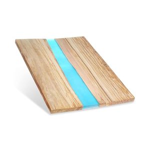 Tabla de quesos de resina de madera de acacia, tabla de cortar de madera de Olivo de lujo, utensilios de cocina de alta calidad con ranura orgánica - Product Image 2