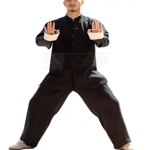 Ensemble d'uniformes de Kung Fu de haute qualité de grande taille 2023 meilleur uniforme de Kung Fu de conception uniforme de Kung Fu à bas prix