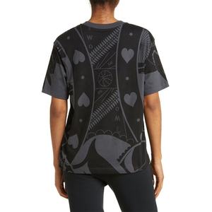 เสื้อยืดแฟชั่นผู้หญิงแห้งเร็วระบายอากาศได้ดีมีการตกแต่งแบบปัก - Product Image 4