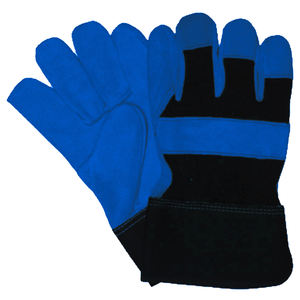 Guantes de seguridad resistentes de alto rendimiento Cuero de vaca dividido para protección personal Resistente al calor y listo para el trabajo - Product Image 4