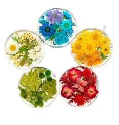 Alfombrillas redondas de resina transparente para taza de té, posavasos de cerveza, vino, el mejor precio, para el hogar - Product Image 2