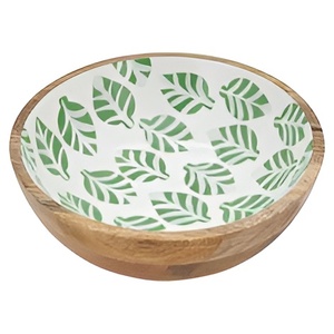 Made India Quality Natural Classic Serving <b>Bowl</b> Mid Century <b>Wood</b> <b>Salad</b> <b>Bowl</b> Round Shaped Decorative Dinnerware Wooden <b>Bowl</b> 2024 - Product Image 6