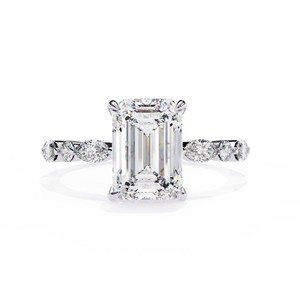 แหวนเงินแท้ 925 ชุบทอง 14K ประดับเพชรซิคอนทรงรัศมี สำหรับผู้ชาย เหมาะสำหรับงานแต่งงาน งานหมั้น งานเลี้ยง ไม่หมอง คงทน ได้รับการรับรองจาก IGI - Product Image 4