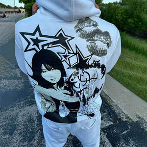 Conjunto de chándal de algodón para hombre, Conjunto de sudadera con capucha y Jogger, fabricantes de chándal para hombre en blanco personalizado, conjuntos unisex de chándal para hombre personalizado - Product Image 2