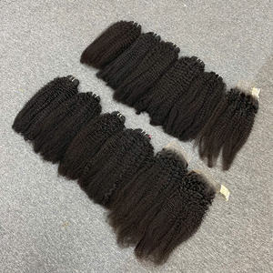 HVN cheveux crépus bouclés cheveux humains - Product Image 2