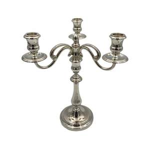 Vintage Style Metal <b>Candelabra</b> Home and Wedding Decoration Centerpieces Handmade Copper Plated Floor <b>Candelabra</b> - Product Image 5