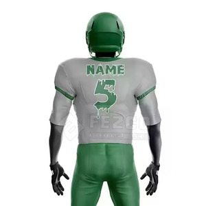 Uniformes de Fútbol Americano para Hombre, Superligeros, Transpirables, de Secado Rápido, Manga Corta, 100% Poliéster, al por Mayor, MOQ Bajo - Product Image 6