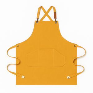 Delantal Cruzado de Lona de Algodón Resistente Personalizado con Bolsillos, Delantal de Cocina para Hornear para Mujeres y Hombres - Product Image 3