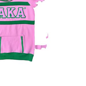 เสื้อฮู้ดดี้สีชมพูแบบยูนิเซ็กซ์ ผ้าฝ้ายถัก ลายโลโก้มหาวิทยาลัย ลายพิมพ์  ไม่หด ไซส์ใหญ่พิเศษ - Product Image 6