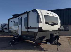 Mini Remolque de Viaje Ligero 2520BH |   Caravana Ligera Familiar |   Remolque RV Totalmente Equipado con Cama Plegable - Product Image 3