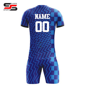 Uniformes de football personnalisé hommes athlète maillots de Football ensembles chemise de Football survêtement uniformes de Football entraînement Kits de Football - Product Image 6
