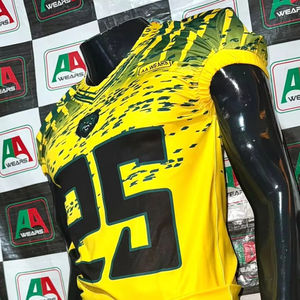 Maillot de football américain maillot de fan parent sublimation attirail sergé broderie grande taille personnalisé usine de produits pakistanais - Product Image 1