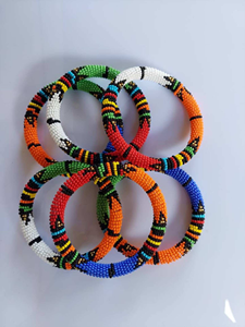 Pulseras de cuentas, venta al por mayor, cuentas de semillas de ganchillo, pulseras de cuentas en rollo, joyería de moda de MD Handicraft - Product Image 3