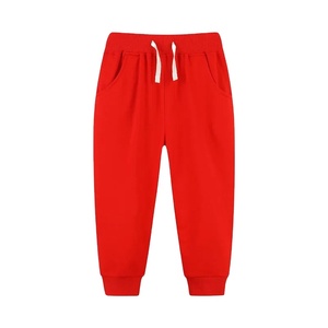2025 nouveauté 100% coton pantalons de survêtement pour garçons filles décontracté mode Sport pantalon vente chaude pour enfant en bas âge s'habiller automne - Product Image 1