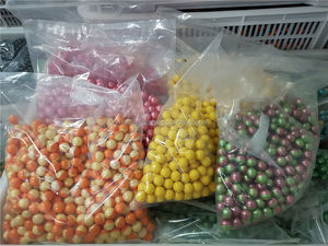 Alta calidad. 68 Calibre. 50 Calibre. 43 Caliber Paintballs para torneos de tiro al aire libre y juegos Paquete de 2000 CT - Product Image 4