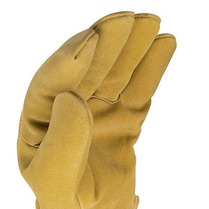 Gants de travail en cuir pour hommes Gants de sécurité en nitrile avec revêtement en latex pour la coupe des travaux agricoles et motocyclistes Taille XL - Product Image 6