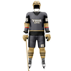Uniforme de hockey sur glace pour hommes, prix de gros OEM, respirant, décontracté, de haute qualité, prix bas, uniforme de hockey sur glace pour hommes pour adultes - Product Image 1