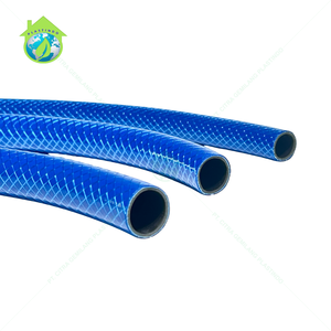 SSBO, la mejor calidad, PVC azul, 50m, 3/4 pulgadas, 2mm, manguera de jardín, montable en pared, rebobinable, antimusgo, Flexible, ajustable para uso en exteriores - Product Image 2