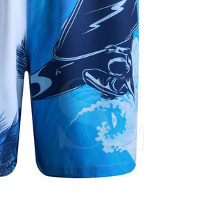 Pantalones cortos de baño personalizados de fábrica nuevos pantalones cortos para hombre con impresión de sublimación completa entrenamiento gimnasio pantalones cortos para correr - Product Image 5