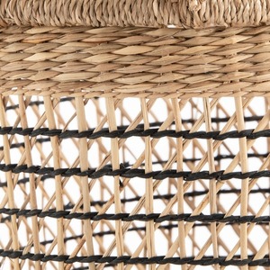 ตะกร้าสานลายฉลุจากหญ้า - Product Image 2