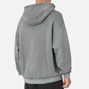 Thick Heavy Blank <b>Hoodie</b> Drop Shoulder <b>Men</b> <b>Sweatshirt</b> 500 460 400 Gsm Custom Logo French Terry Heavyweight Oversized <b>Hoodie</b> - Product Image 6