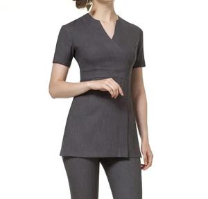 Custom Scrubs Mujeres Fabricantes Enfermera Salón Spa Uniformes Hospital Uniforme Médico Enfermera Uniforme Conjuntos - Product Image 2