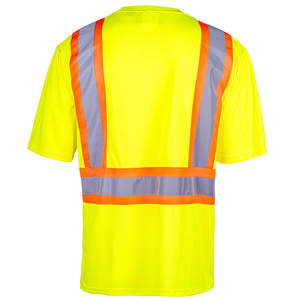 Customized <b>Flame</b> Retardant Hi Vis T-<b>Shirts</b> Plus Size Quick Dry Lightweight Unisex Working Wear - Product Image 2