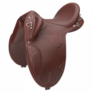 Selle de cheval occidentale australienne professionnelle, durable, personnalisable, de qualité supérieure, en acier inoxydable, arbre en bois, équestre - Product Image 2