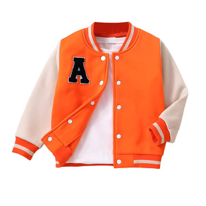Nouvel arrivage de vestes universitaires unisexes imprimées sur mesure pour hommes Baseball manches longues décontracté vêtements d'hiver Stand mouton tricoté grande taille - Product Image 2
