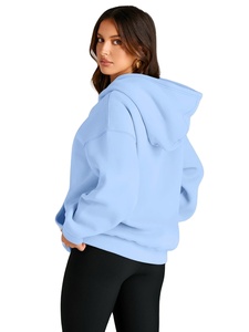 SIBRIN alta calidad personalizada mujer pulóver Sudadera con capucha Multicolor poliéster algodón polar invierno sudadera impresión personalizada frente - Product Image 4