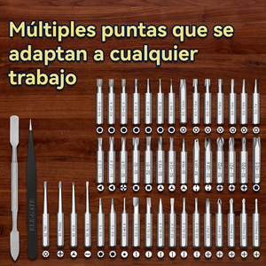 Cacciavite di Precisione Automatico Ricaricabile 230 RPM con Kit di 52 Punte Magnetiche, Supporto Personalizzato OEM - Product Image 3