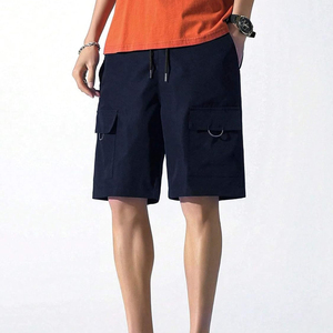 Pantalones Cortos Casuales de Verano para Hombre, Estilo Urbano, Deportivos, Transpirables, de Nailon con Tie-Dye y Cintura Elástica - Product Image 1