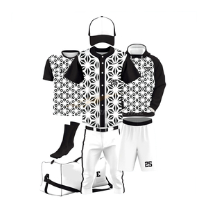 Kits d'uniformes de baseball personnalisés de qualité supérieure vente en gros de vêtements d'équipe respirants pour jeunes ensembles de vêtements de sport d'entraînement - Product Image 1