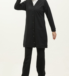 Wholesale Price Custom Islamic Clothing Hooded Fleece Tracksuit Muslim Fashion Modest <b>Sweatshirts</b> for <b>Girls</b> Custom Dress <b>Hoodies</b> - Product Image 2