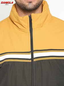 แจ็กเก็ตบอมเบอร์แนวสตรีทสำหรับผู้ชายแจ็กเก็ตบอมเบอร์แนวสตรีทสำหรับฤดูหนาวผลิตจากโพลีเอสเตอร์งานตามสั่ง - Product Image 3