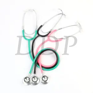 Best selling cheap medical supplies dual head stethoscope adults stethoscope wholesale doctor stethoscope with different colors