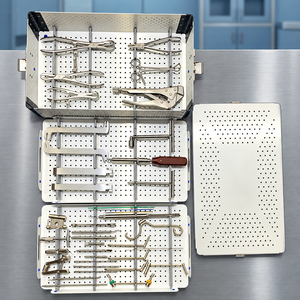 Juego de Instrumentos Ortopédicos para Fragmentos Grandes, Manual, de Acero Inoxidable, Kit de Herramientas para Cirugía Ósea, para Uso Hospitalario - Product Image 3